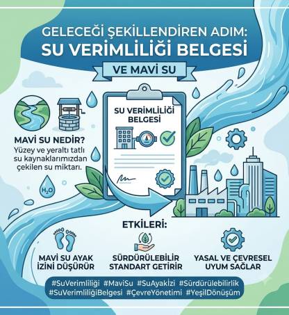 Su Verimliliği Belgesi Ve Mavi Su Belgelendirmesi
